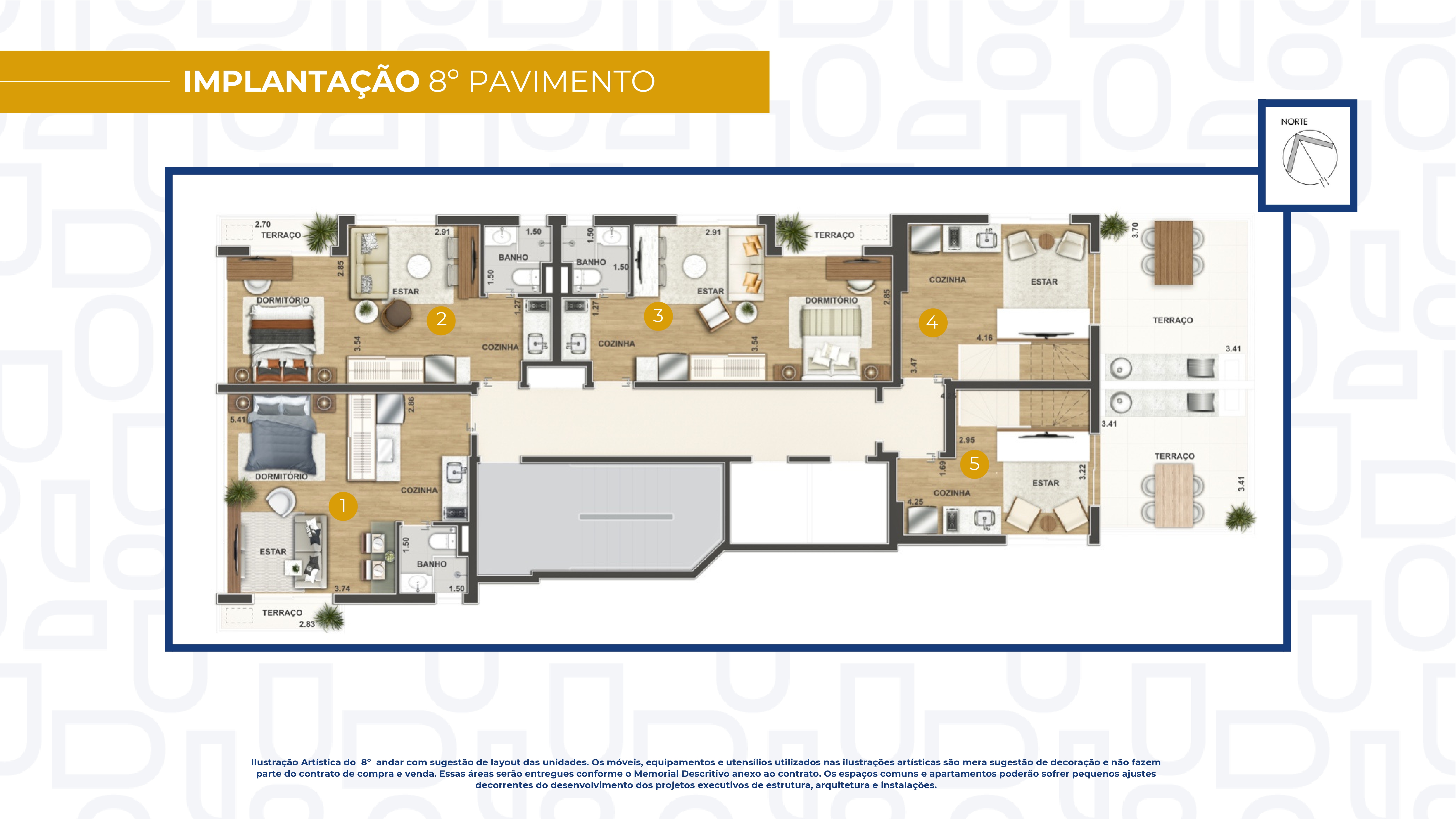 Planta 8º Andar